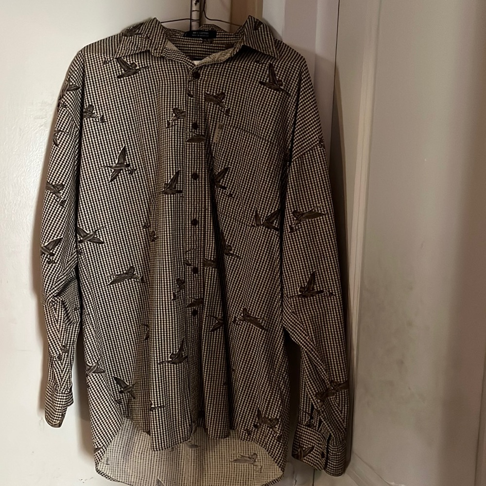 Champs Ralph Lauren Large Size. Used Brown and Cream